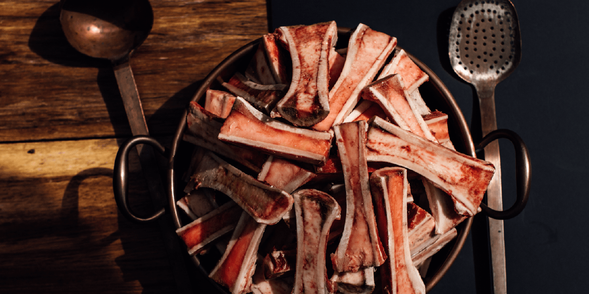 Bone Marrow with Salsa Verde