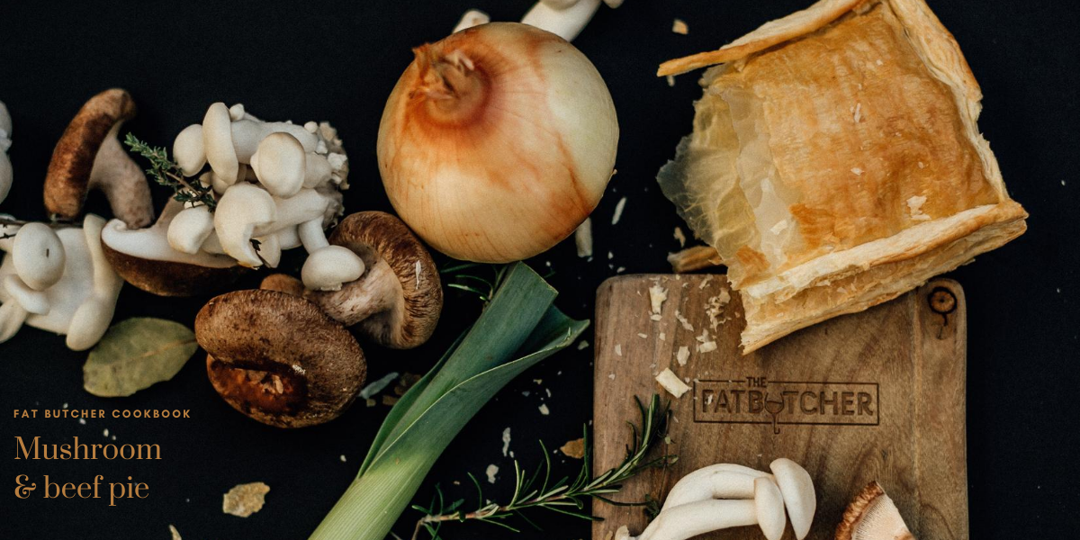 The Butcher's Beef & Mushroom Pie